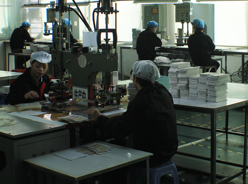 Dongguan Color Wind Plastic Product.LTD linea di produzione in fabbrica